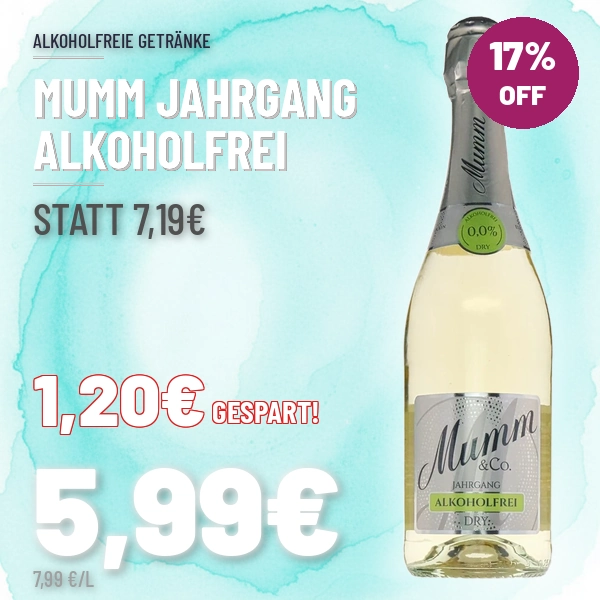 Mumm Jahrgang Alkoholfrei