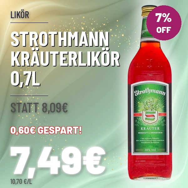 Strothmann Kräuterlikör 0,7l
